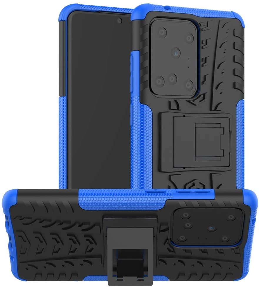 Samsung Galaxy S20 Ultra Hoesje - Schokbestendige Back Cover - Blauw afbeelding