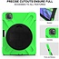 Tablet hoes geschikt voor iPad Pro 12.9 (2018/2020) - Hand Strap Armor Case - Groen