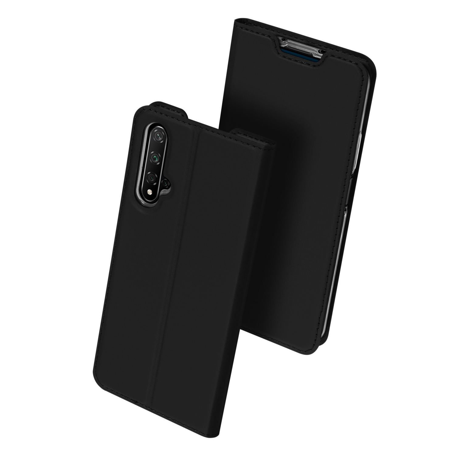 Honor 20 hoesje - Dux Ducis Skin Pro Book Case - Zwart afbeelding