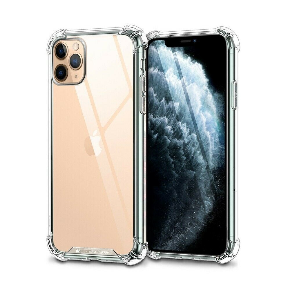 Hoesje geschikt voor iPhone 12 Pro Max - Super Protect Back Cover - Transparant afbeelding