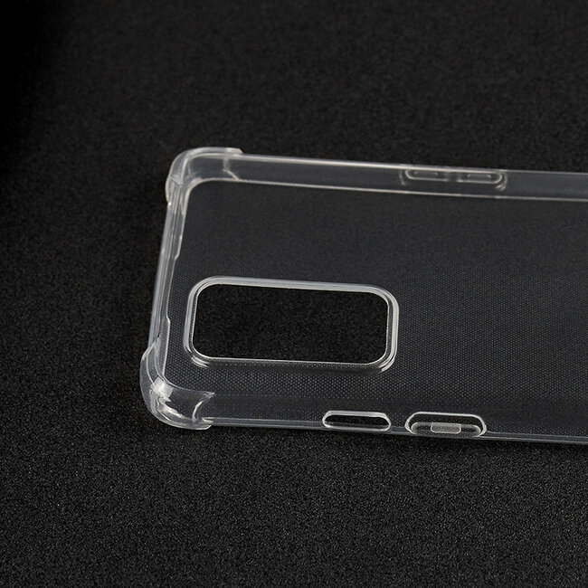 Hoesje geschikt voor OnePlus 9 - Clear Soft Case - Siliconen Back Cover - Shock Proof TPU - Transparant