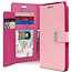 Wallet Case geschikt voor iPhone XS Max - Goospery Rich Diary - Roze