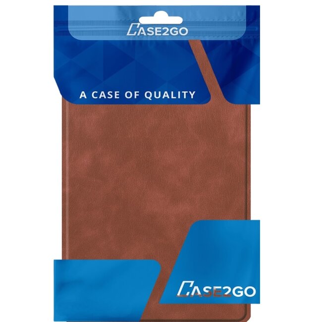 Tablet Hoes geschikt voor Samsung Galaxy Tab A7 Lite - PU Leer Folio Book Case - Bruin