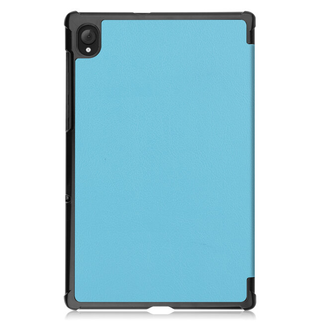 Tablet hoes geschikt voor Lenovo Tab K10 (10.3 Inch) - Tri-Fold Book Case - Licht Blauw