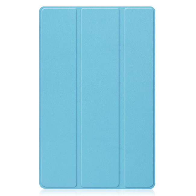 Tablet hoes geschikt voor Lenovo Tab K10 (10.3 Inch) - Tri-Fold Book Case - Licht Blauw
