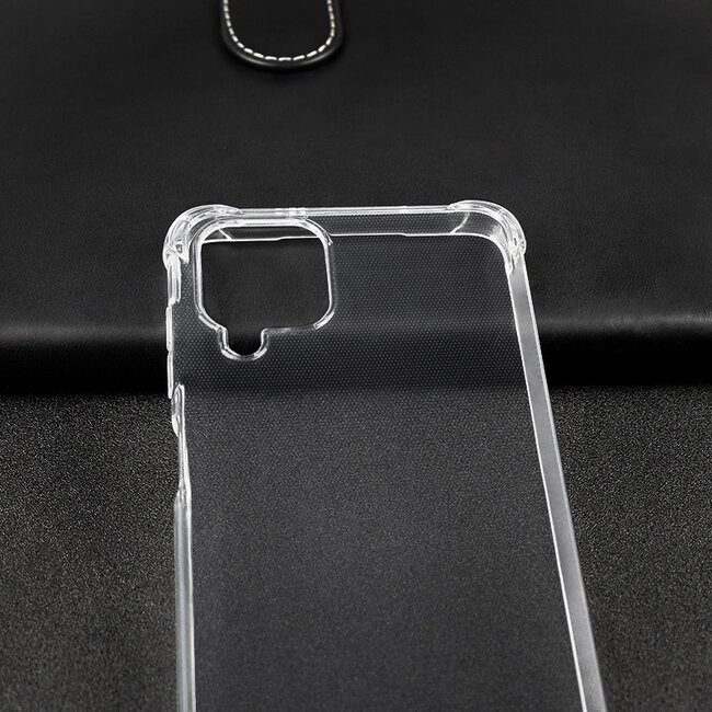 Hoesje geschikt voor Samsung Galaxy A22 -Clear Soft Case - Siliconen Back Cover - Shock Proof TPU - Transparant