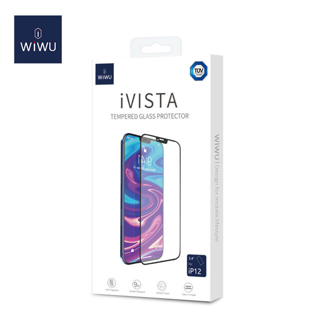 WiWu - Screenprotector geschikt voor iPhone XS / 11 Pro - iVista Tempered Glass Screenprotector