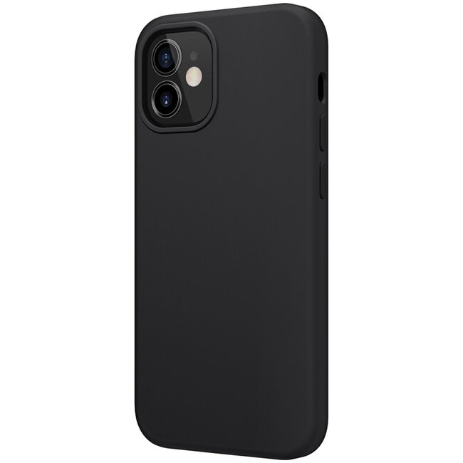 Nillkin - Hoesje geschikt voor Apple iPhone 12 Mini - Flex Pure Pro Serie - Back Cover - Zwart