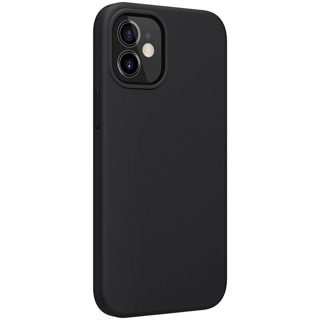 Nillkin - Hoesje geschikt voor Apple iPhone 12 Mini - Flex Pure Pro Serie - Back Cover - Zwart