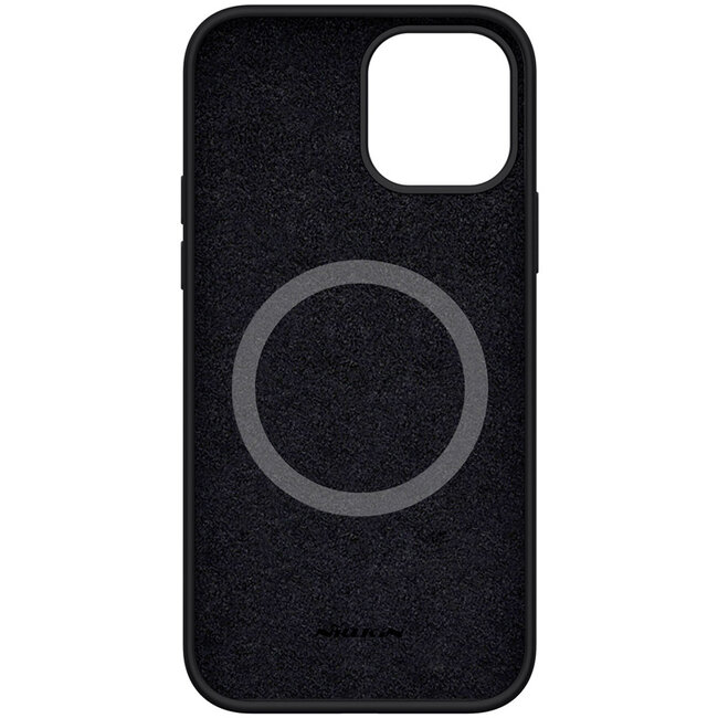 Nillkin - Hoesje geschikt voor Apple iPhone 12 Mini - Flex Pure Pro Serie - Back Cover - Zwart