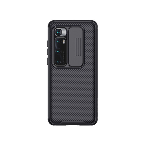 Xiaomi 10 Ultra back cover - CamShield Pro Armor Case - Zwart afbeelding