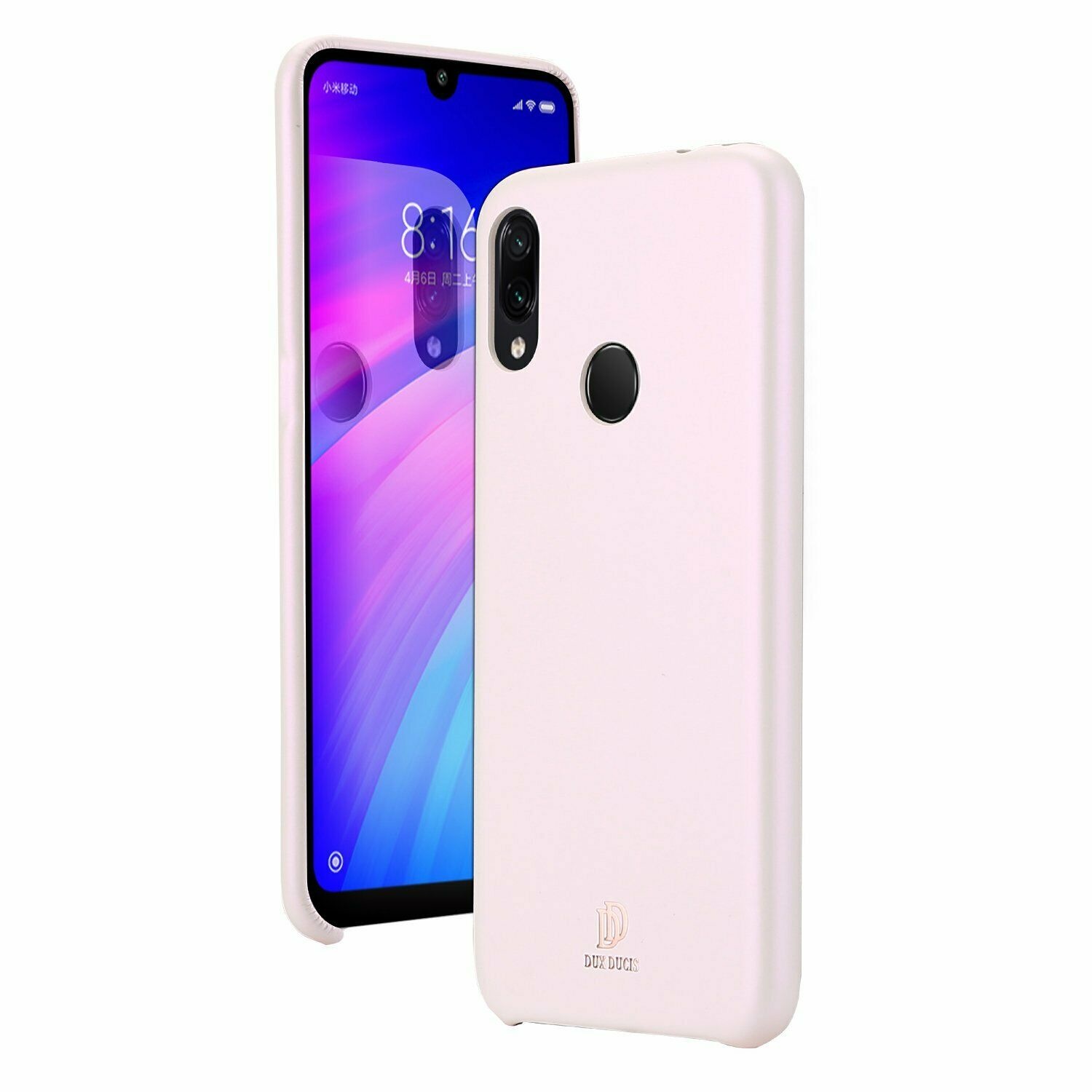 Xiaomi Redmi 7 hoes - Dux Ducis Skin Lite Back Cover - Roze afbeelding