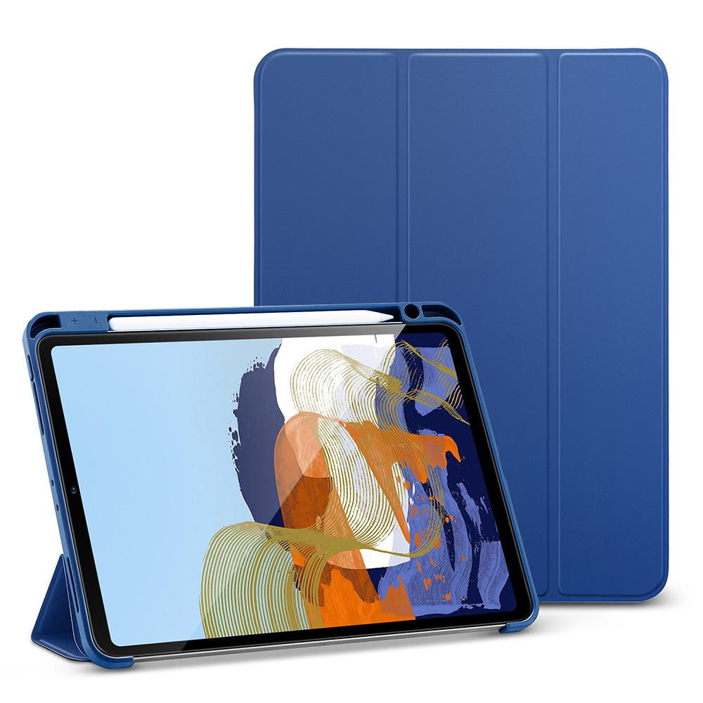 Tablet hoes geschikt voor iPad Pro 11 (2021) - Rebound Pencil Case - Blauw afbeelding