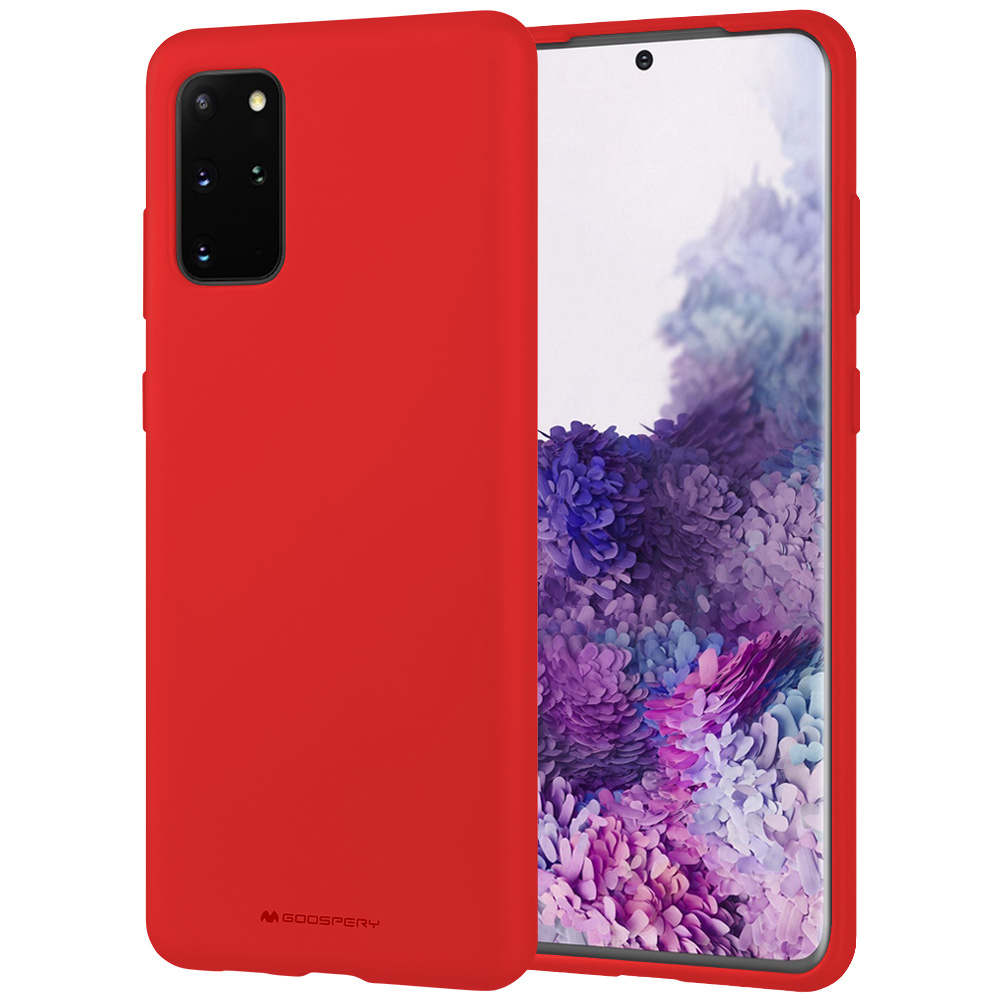 Samsung Galaxy S20 Plus Hoesje - Soft Feeling Case - Back Cover - Rood afbeelding