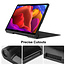 Tablet Hoes geschikt voor Lenovo Yoga Tab 13 (2021) - Tri-Fold Book Case - Zwart