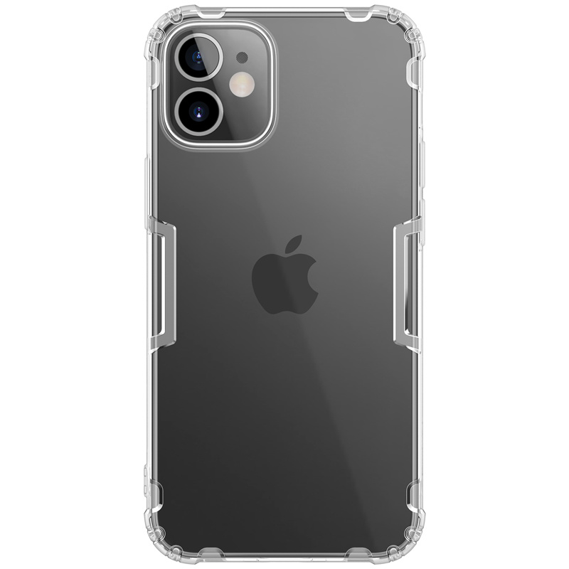 Nillkin - Hoesje geschikt voor Apple iPhone 12 Mini - Nature TPU Case - Back Cover - Transparant afbeelding