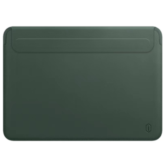 WIWU Skin Pro II - MacBook Sleeve - laptop sleeve - 12 inch - PU leer - Groen