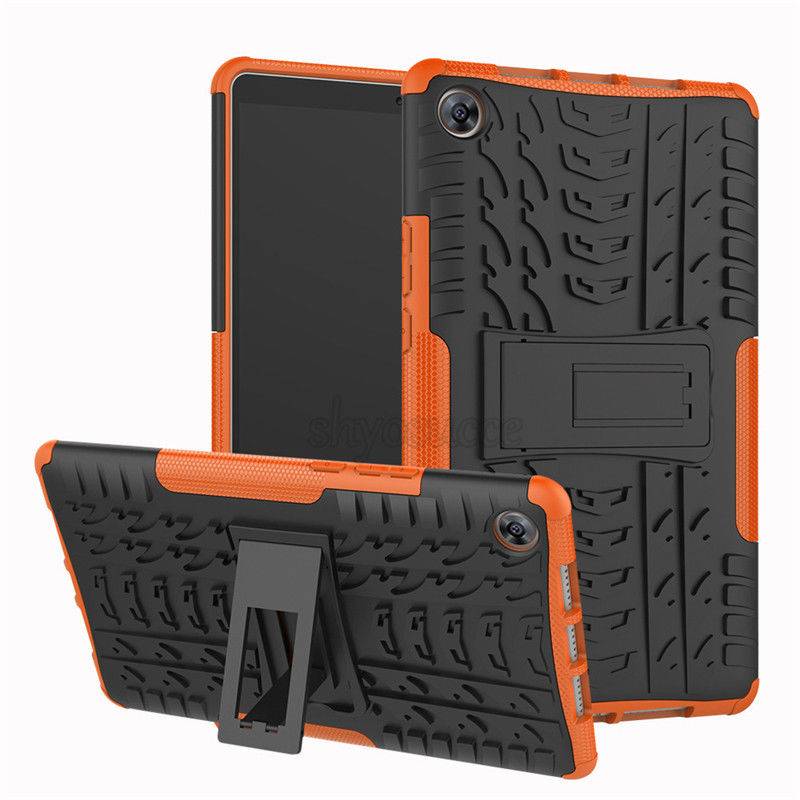 Tablet hoes geschikt voor Apple iPad Pro 11 (2018)  - Schokbestendige Back Cover - Oranje afbeelding