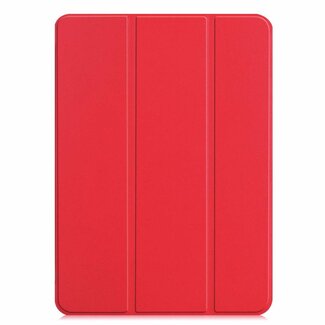 Case2go Tablet hoes geschikt voor Apple iPad Pro 11 (2018)  - Tri-Fold Book Case - Rood