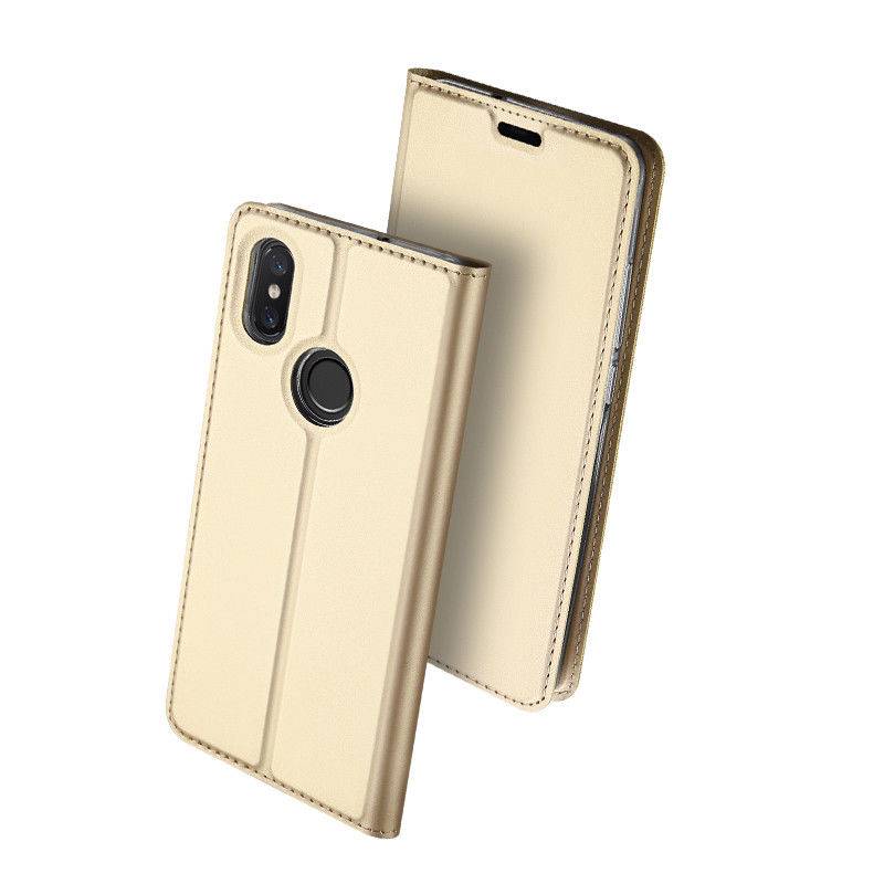 Xiaomi Redmi Note 6 Pro hoesje - Dux Ducis Skin Pro Book Case - Goud afbeelding