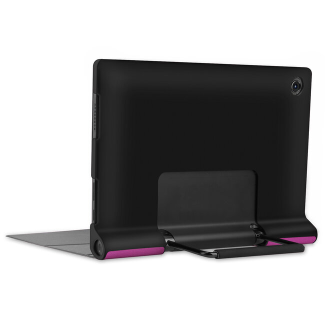 Tablet Hoes geschikt voor Lenovo Yoga Tab 11 (2021) - Tri-Fold Book Case - Paars