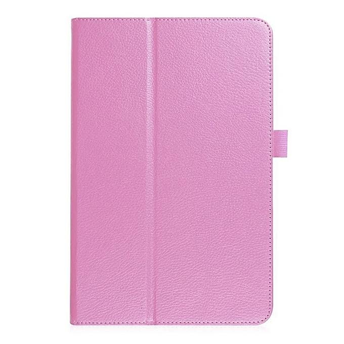 Tablet hoes geschikt voor Samsung Galaxy Tab S5e flip hoes - Roze afbeelding