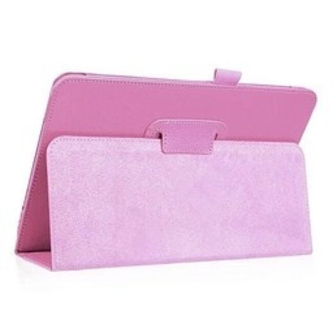 Tablet hoes geschikt voor Samsung Galaxy Tab S5e flip hoes - Roze