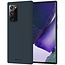 Mercury Goospery Samsung Galaxy Note 20 Ultra Hoesje - Soft Feeling Case - Back Cover - Donker Blauw