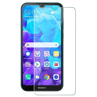 Case2go Case2go - Screenprotector geschikt voor Huawei Y5 2019 - Tempered Glass - Case Friendly - Transparant
