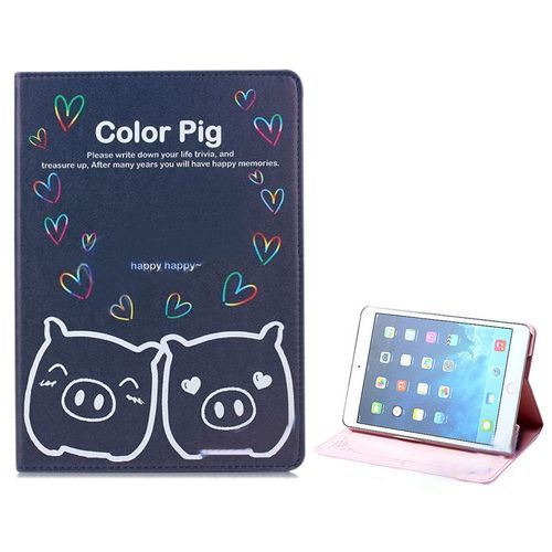 Tablet hoes geschikt voor Ipad Air color pig afbeelding