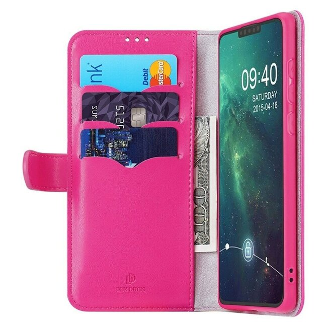Hoesje geschikt voor Huawei Mate 30 Pro - Dux Ducis Kado Wallet Case - Roze