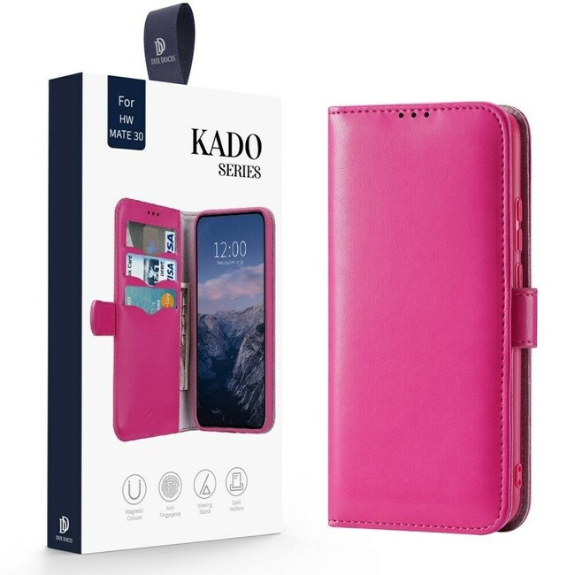 Hoesje geschikt voor Huawei Mate 30 Pro - Dux Ducis Kado Wallet Case - Roze