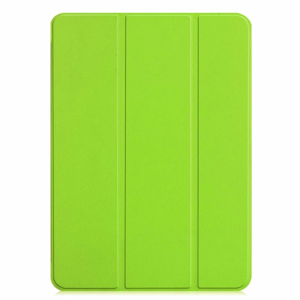 Tablet hoes geschikt voor Apple iPad Pro 11 (2018)  - Tri-Fold Book Case - Groen afbeelding