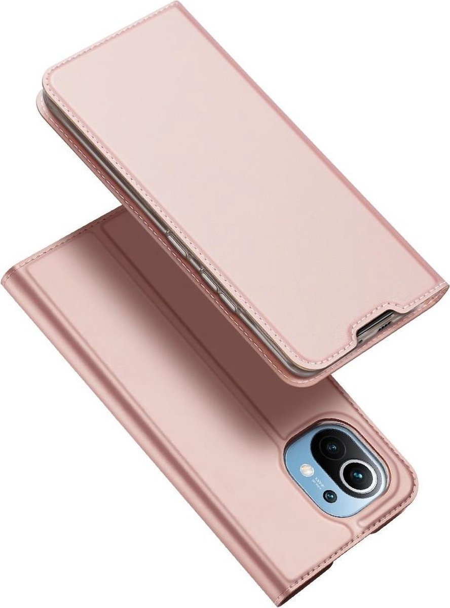 Xiaomi Mi 11 hoesje - Dux Ducis Skin Pro Book Case - Roze afbeelding