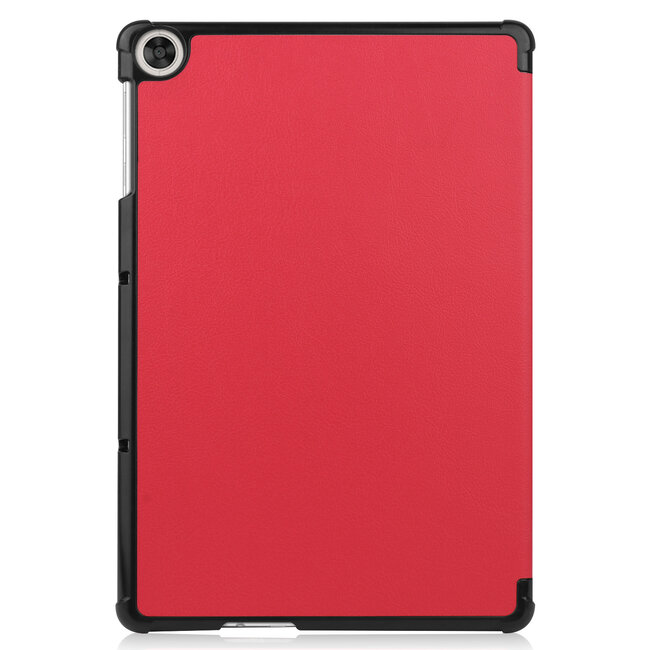 Tablet hoes geschikt voor Huawei MatePad T 10S  (10.1 Inch) - Tri-Fold Book Case - Rood