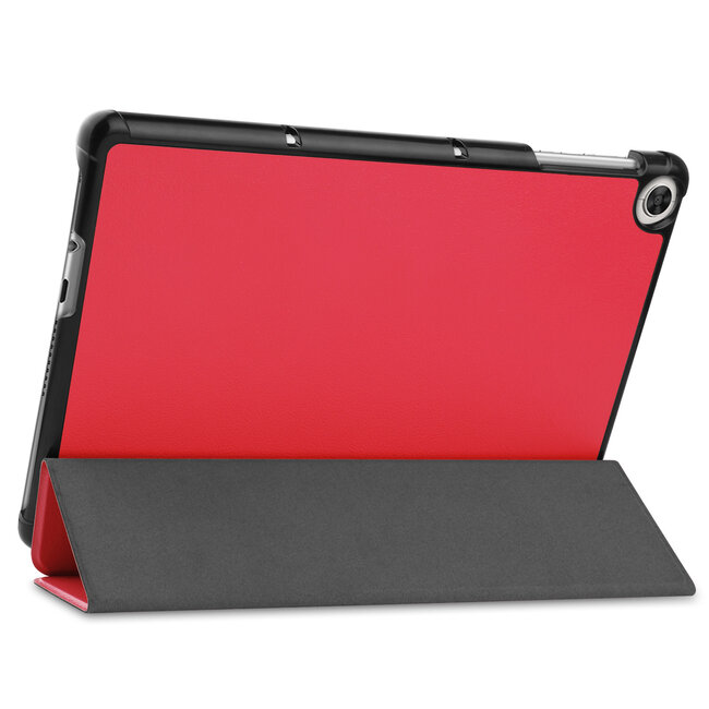 Tablet hoes geschikt voor Huawei MatePad T 10S  (10.1 Inch) - Tri-Fold Book Case - Rood