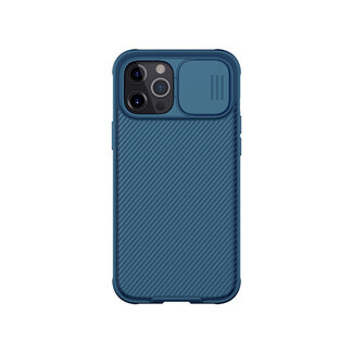 Hoesje geschikt voor iPhone 12 Pro Max - CamShield Pro Armor Case - Blauw