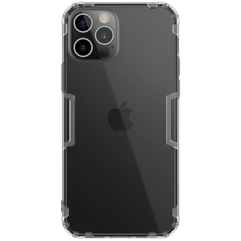 Nillkin - Hoesje geschikt voor iPhone 12 Pro Max - Nature TPU Case - Back Cover - Grijs afbeelding