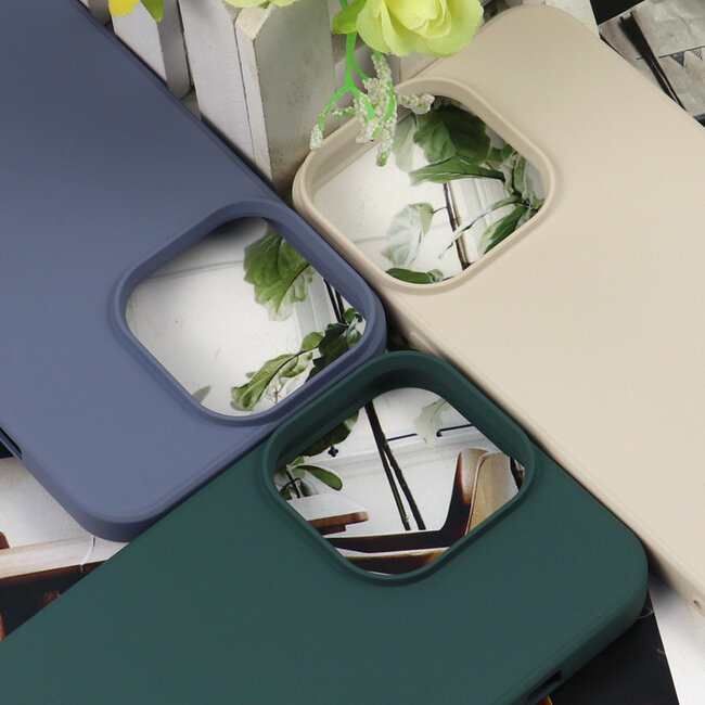 Hoesje Geschikt voor Apple iPhone 13 Pro - TPU Shock Proof Case - Siliconen Back Cover - Blauw