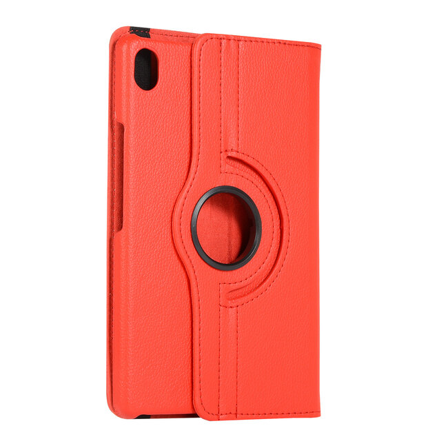 Case2go - Tablet hoes geschikt voor Huawei Mediapad M6 8.4 - Draaibare Book Case - Rood