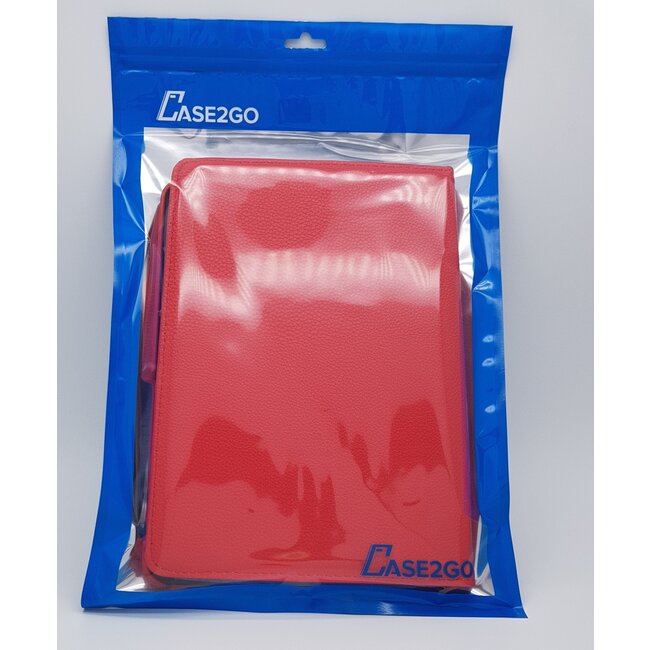 Case2go - Tablet hoes geschikt voor Huawei Mediapad M6 8.4 - Draaibare Book Case - Rood