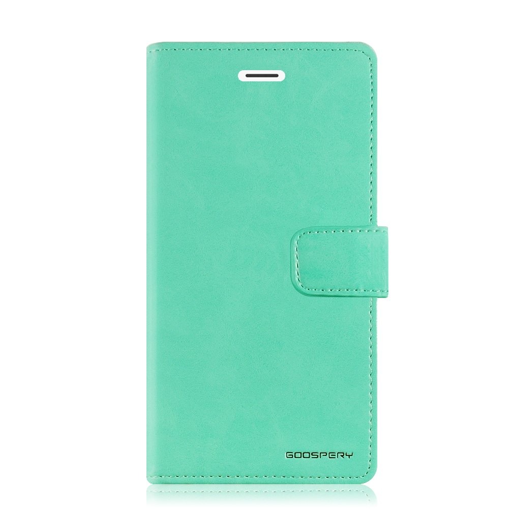 Hoesje geschikt voor iPhone XS Max - Blue Moon Diary Wallet Case  - Turquoise afbeelding