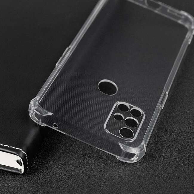 Hoesje geschikt voor OnePlus Nord N10 - Clear Soft Case - Siliconen Back Cover - Shock Proof TPU - Transparant