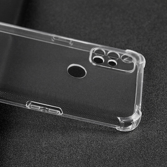 Hoesje geschikt voor OnePlus Nord N10 - Clear Soft Case - Siliconen Back Cover - Shock Proof TPU - Transparant