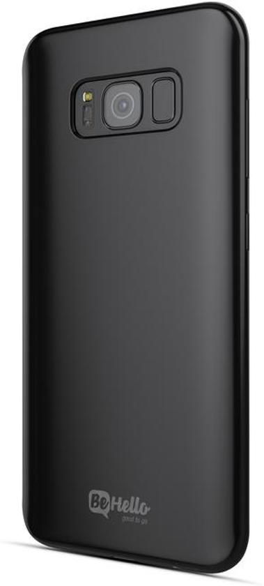 BeHello Samsung Galaxy S8+ Flip Cover - Zwart afbeelding