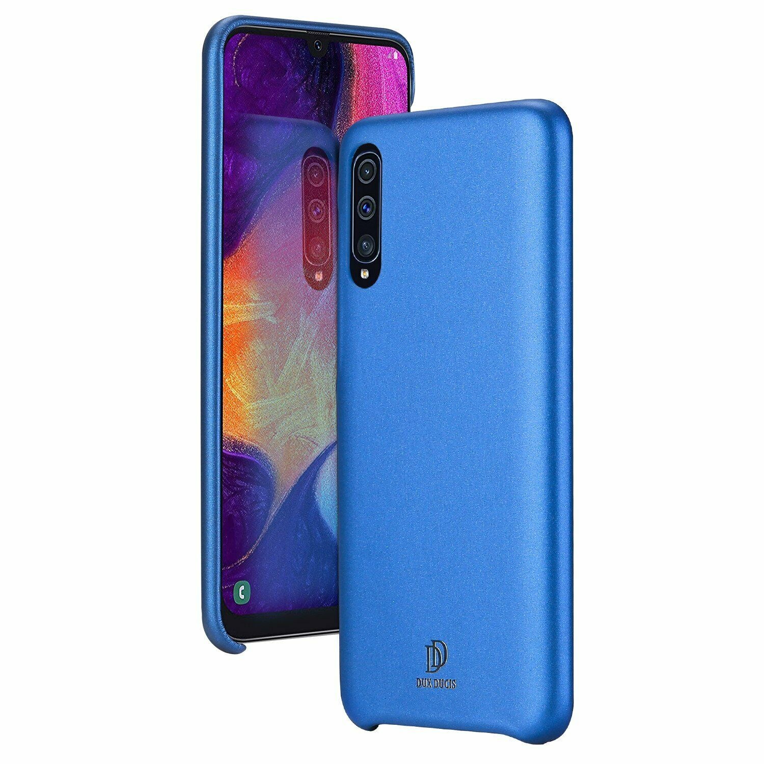 Hoesje geschikt voor Samsung Galaxy A70 - dux ducis skin lite back cover - blauw afbeelding