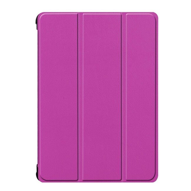 Tablet hoes geschikt voor Lenovo Tab P10 - Tri-fold Book Case - Paars