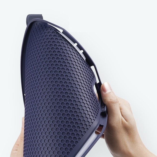 Tablethoes geschikt voor Apple iPad Pro 11 (2022/2021/2020/2018) - Dux Ducis Osom Tri-Fold Book Case Series - Blauw