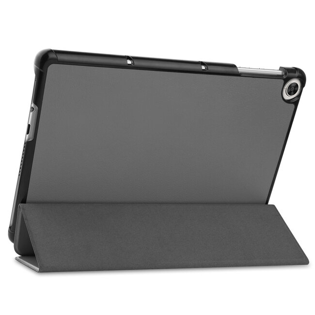 Tablet hoes geschikt voor Huawei MatePad T 10S  (10.1 Inch) - Tri-Fold Book Case - Grijs
