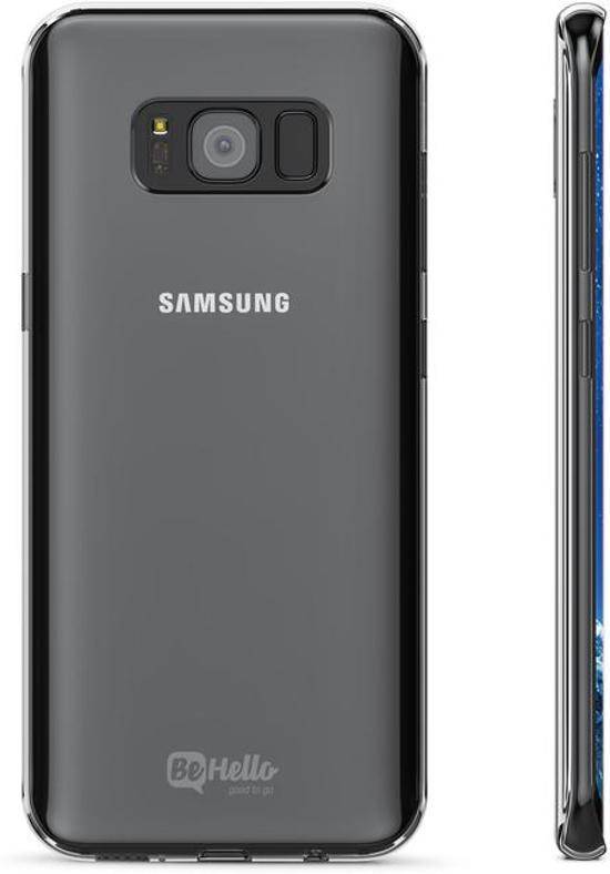BeHello Samsung Galaxy S8+ Back Cover - Transparant afbeelding